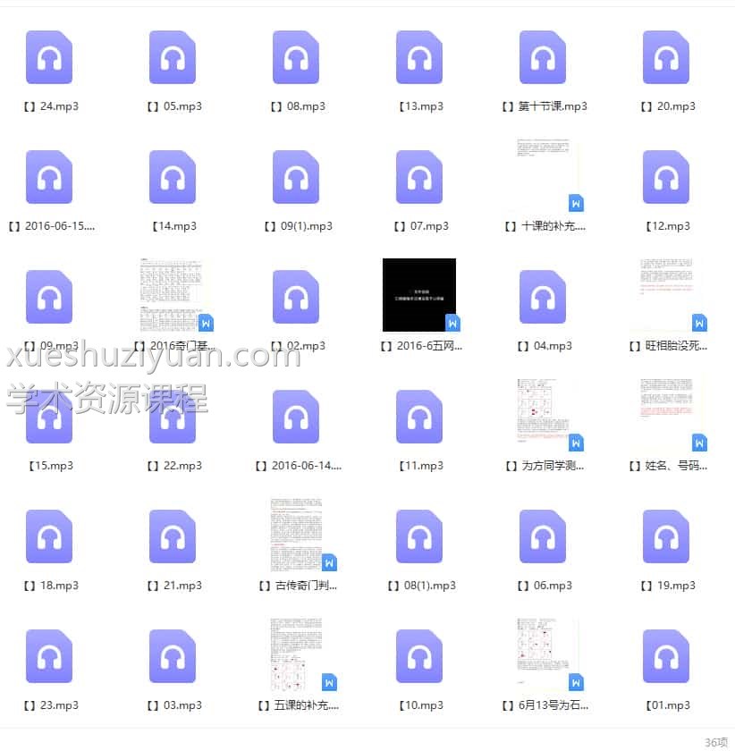 遁甲居士2016年三天 遁甲居士 飞盘奇门 录音+文档插图