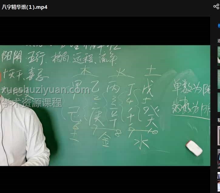三枫道人 善天道 四柱命理精华班 山枫道人四柱八字干货五天74集插图