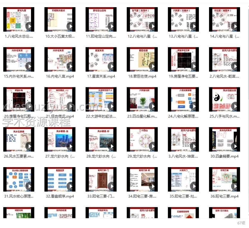 文曾 道谷书院+风水实操班67集视频课程插图1