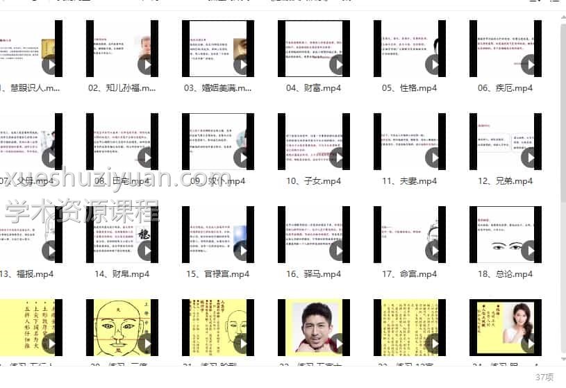 《慧眼识人相法》37集视频合集插图1