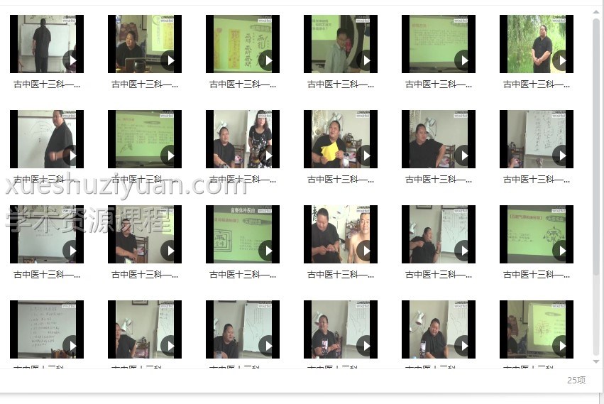 鲁东祝由术仲文鲁东老师古中医十三科系列课程25集视频 网盘下载 敏真插图1