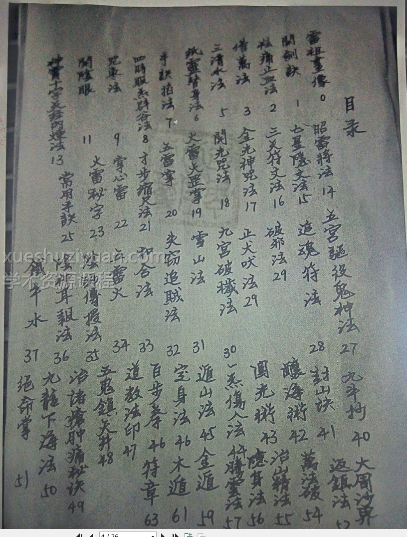 古籍书 紫霄法卷 神霄十字天经插图1