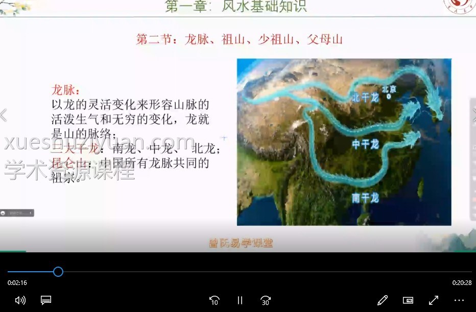 曾勇天星地理学新视频全集视频135集插图1