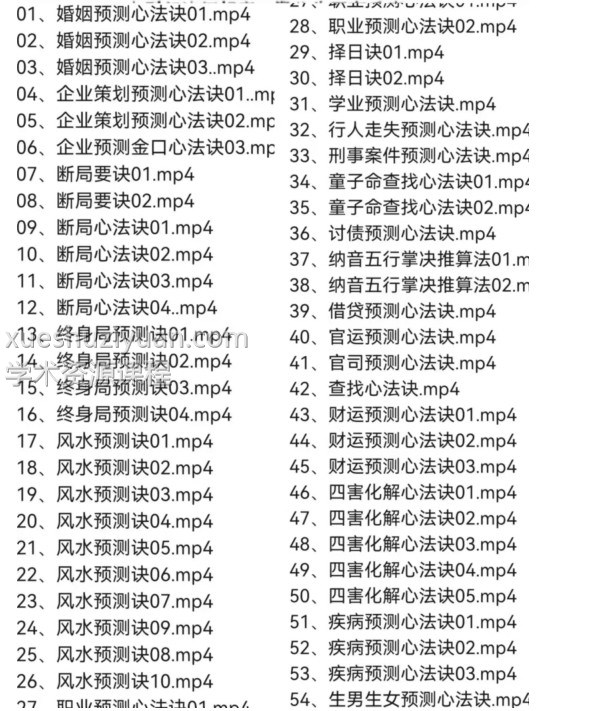 刘老师奇门遁甲预测心诀54集视频+赠送45集基础 百度网盘下载插图1