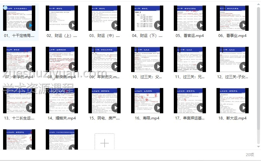 子非老师讲解苏氏苏国圣盲派八字系列 盲派《技法篇》20集插图1