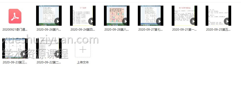 2020年9月易宇山人 王兴兵 奇门公益直播课讲义+8集视频插图