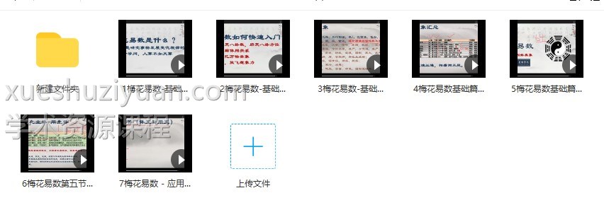 易熵戊阳第一期弟子班梅花易数 课程视频7集+课件pdf插图