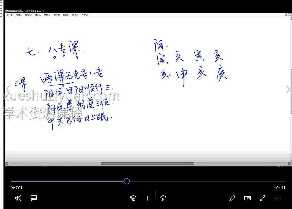 腾云道人九宗门 大六壬入门6集视频课程插图1