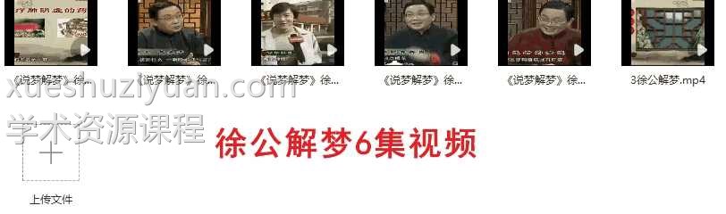 徐文兵 徐公解梦视频6集插图