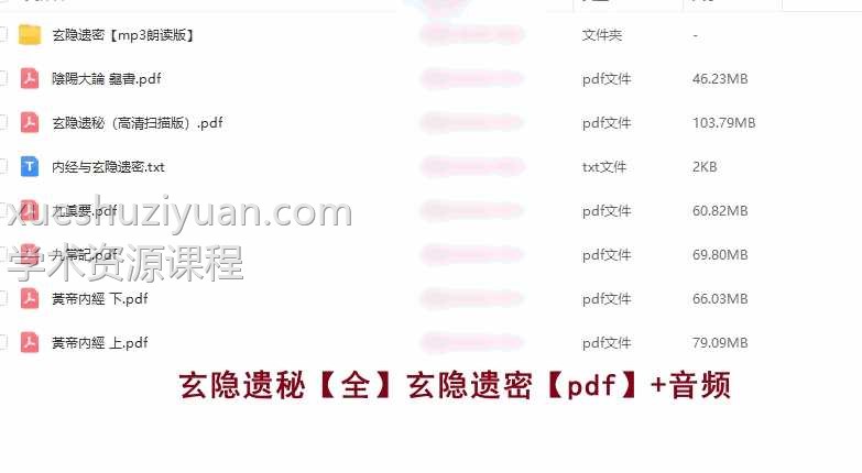 玄隐遗秘【全】玄隐遗密【pdf】插图