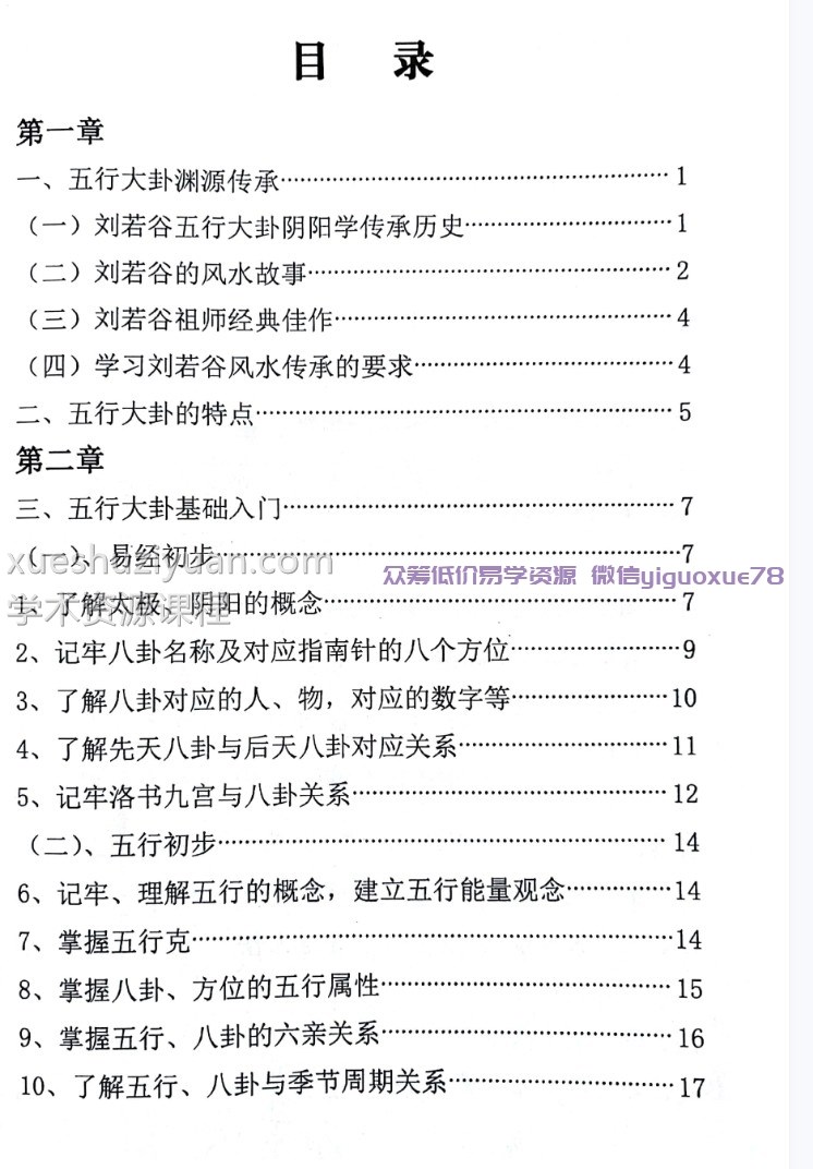 邵广良五行大卦阳宅风水一二册+一册多一个版本插图5 邵广良五行大卦阳宅风水一二册+一册多一个版本插图5