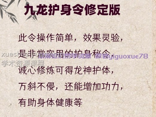 九龙护身令 修定版插图