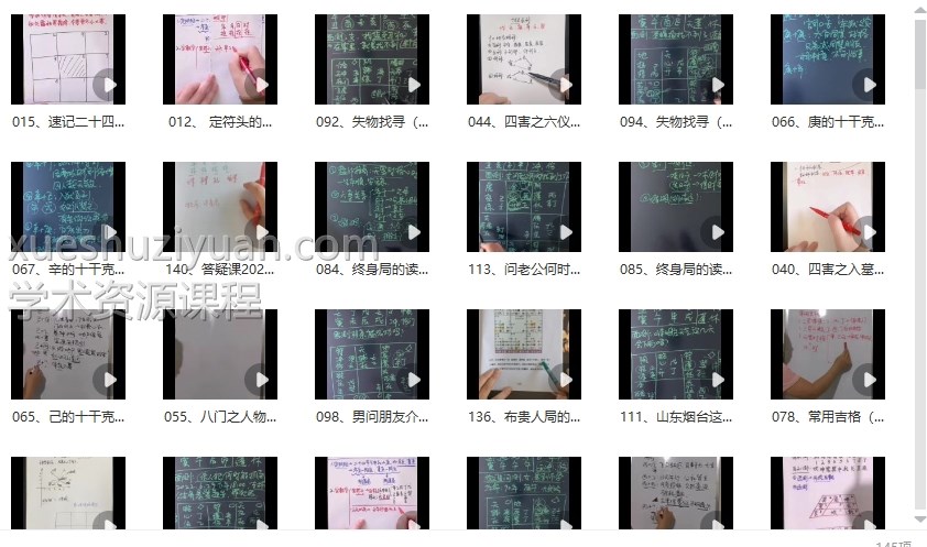 利贞《奇门遁甲布局技术》145集视频插图1 利贞《奇门遁甲布局技术》145集视频插图1