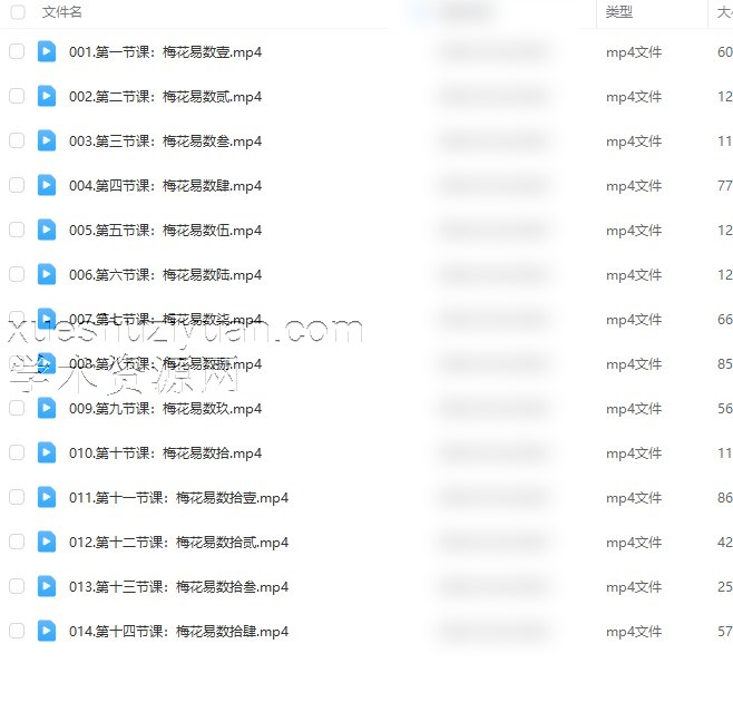 梅花易数弘易视频14节插图