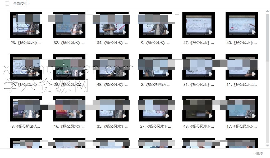 【赵公禹竹•杨氏相地】视频48集插图