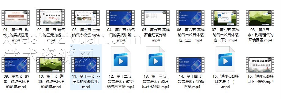 易元道长道传道家三元纳气阳宅堪舆真诀16集完整版插图